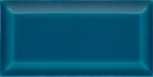 Мелкоформатная плитка Metro Mono Blue glossy 150х75х9 фото